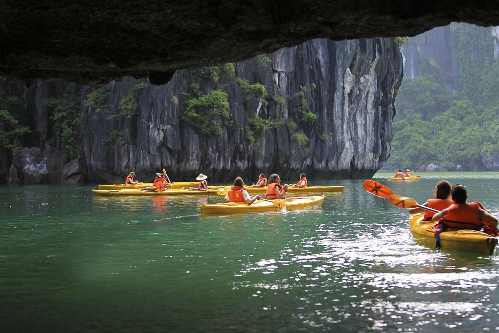 Ha Long Park Hotel Bagian luar foto