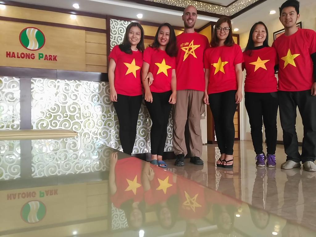 Ha Long Park Hotel Bagian luar foto